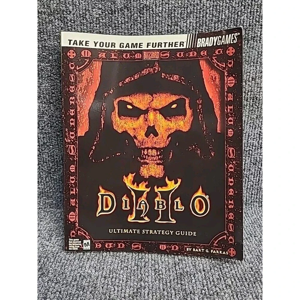 Vintage Diablo II (2) The Only Official Strategy Guide By Bart Farkas / Brady